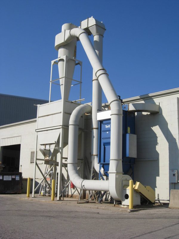 SOLD Young & Bertke (6,000 CFM) Used Cyclone Dust Collector-1127
