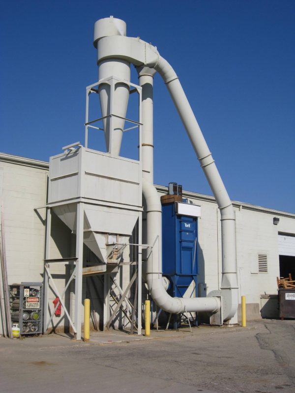 SOLD Young & Bertke (6,000 CFM) Used Cyclone Dust Collector-1128