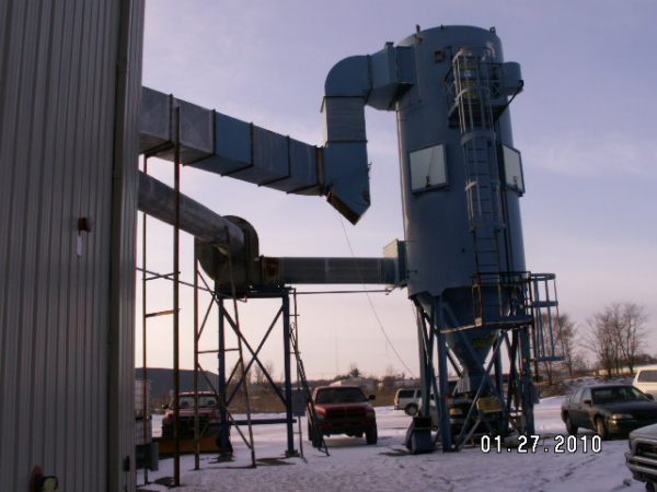 SOLD Torit 276RF8 (30,000 CFM) Reverse Air Baghouse Used Dust Collector -1155