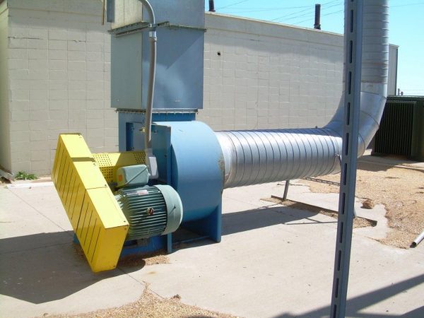 SOLD Filtrex S-10-384-4742 (16-47,000 CFM) Reverse Air Baghouse Used Dust Collector-1187
