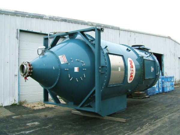 SOLD Mac 153MCF120 (15,000 CFM) Reverse Air Baghouse Used Dust Collector -1204