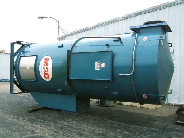 SOLD Mac 153MCF120 (15,000 CFM) Reverse Air Baghouse Used Dust Collector -1201