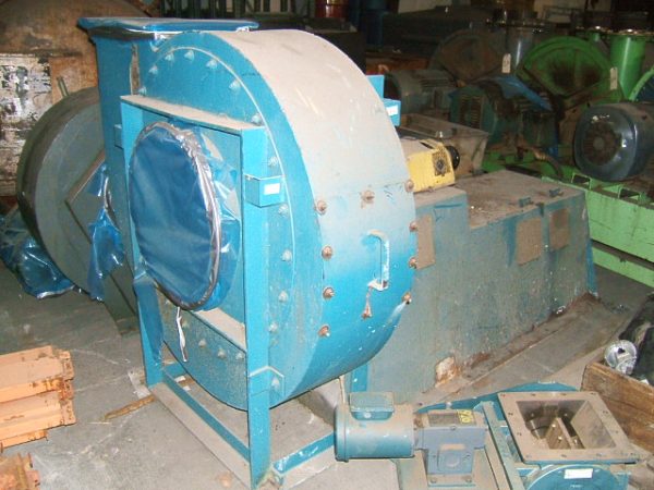 SOLD Mac 153MCF120 (15,000 CFM) Reverse Air Baghouse Used Dust Collector -1202