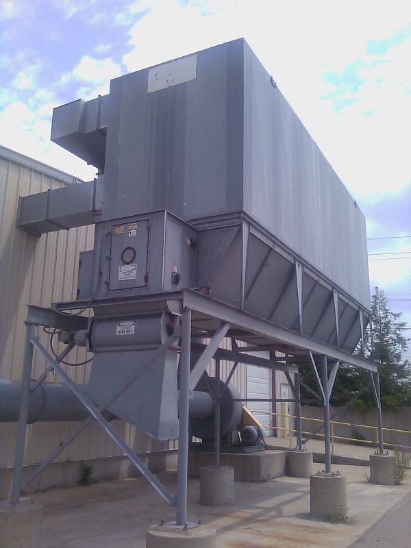 SOLD Dantherm NFK-6 (25,000 CFM) Reverse Air Baghouse Used Dust Collector-1218
