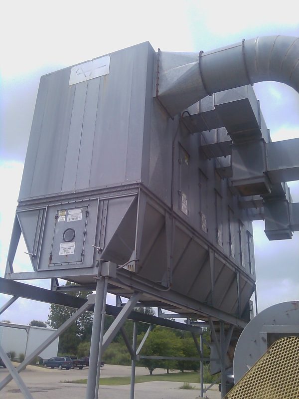 SOLD Dantherm NFK-6 (25,000 CFM) Reverse Air Baghouse Used Dust Collector-1219