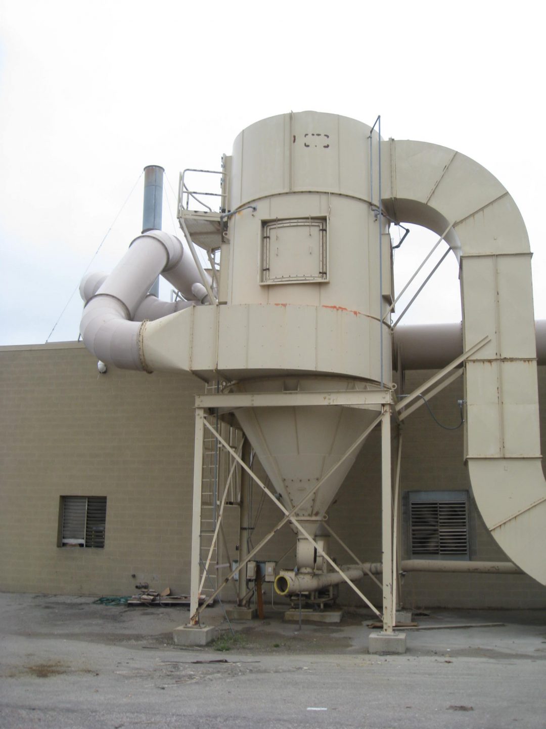 SOLD Pneumafil 11.53168 (30,000 CFM) Used Reverse Air Baghouse Dust