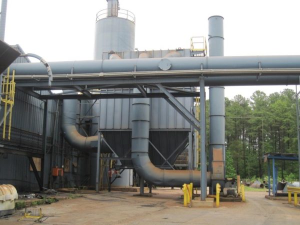 SOLD - Entech EP-10-544-D6 (50,000 CFM) Used Pulse Jet Baghouse Dust Collector-1347