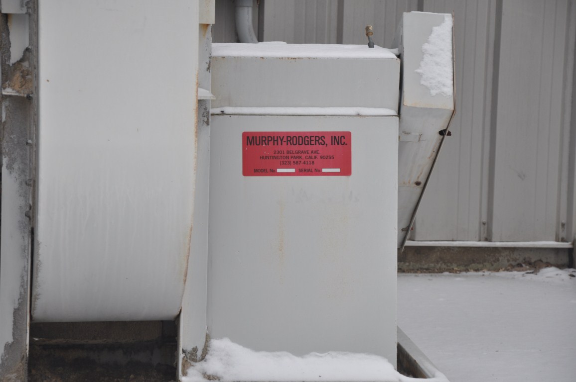 SOLD! Murphy Rodgers MRJ-SE 118-12 (11,800 CFM) Used Pulse Jet Baghouse Dust Collector-1618 SOLD! Murphy Rodgers MRJ-SE 118-12 (11,800 CFM) Used Pulse Jet Baghouse Dust Collector-1618