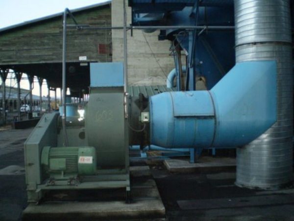 Donaldson Torit 376RFW10 (41,800 CFM) Used Reverse Air Baghouse Dust Collector-1605