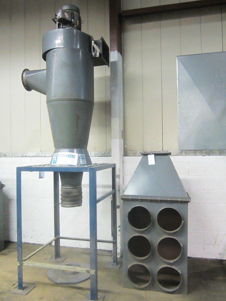 SOLD Sternvent Used Dust Collector CYD 2407 (2,0003,000 CFM) Cyclone