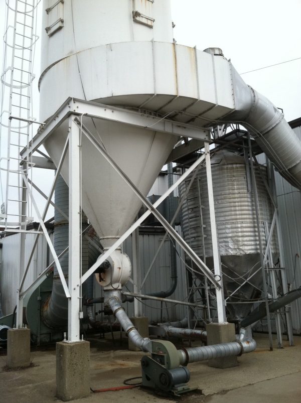 SOLD! Steelcraft 10-384-4742 (30,000 CFM) Used Reverse Air Baghouse Dust Collector-4304