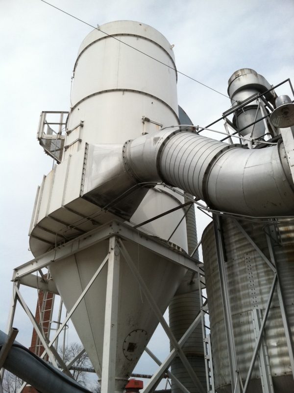 SOLD! Steelcraft 10-384-4742 (30,000 CFM) Used Reverse Air Baghouse Dust Collector-4308