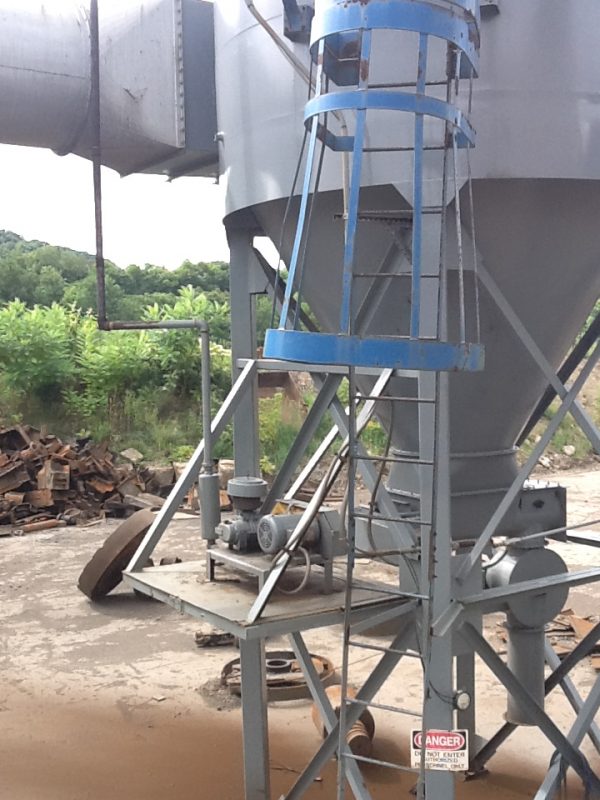 SOLD! Donaldson Torit 376 RFW 12 (55,000 CFM HIGH TEMP) Used Reverse Air Baghouse Dust Collector-4342