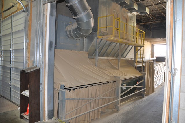 Disa CS-4M (12,000 CFM) Used Reverse Air Baghouse Dust Collector-4379 Disa CS-4M (12,000 CFM) Used Reverse Air Baghouse Dust Collector-4379