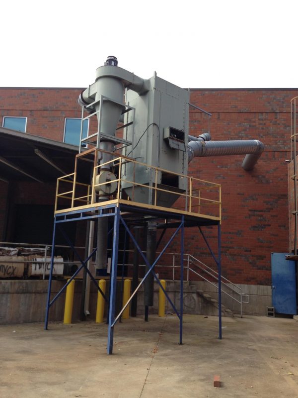 SOLD! Donaldson Torit Used 30-15 Cyclone/ FT64 Baghouse After-Filter Dust Collector-0