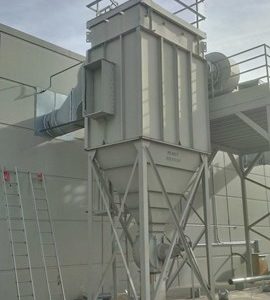 SOLD! Donaldson Torit 96 HPT (9,000-15,000 CFM) Used Pulse Jet Baghouse Dust Collector-0
