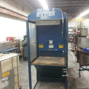SOLD! Filter One Benchtron BFS 3-2-3F Downdraft Work Station-0