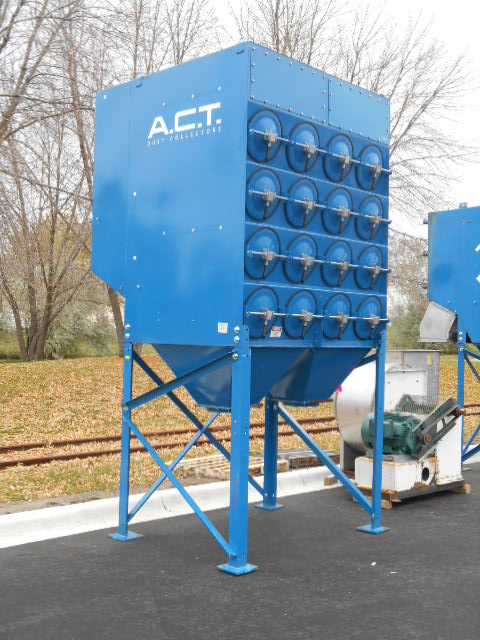 SOLD! ACT 4-32 (15,000 CFM) Used Cartridge Dust Collector-4430 SOLD! ACT 4-32 (15,000 CFM) Used Cartridge Dust Collector-4430