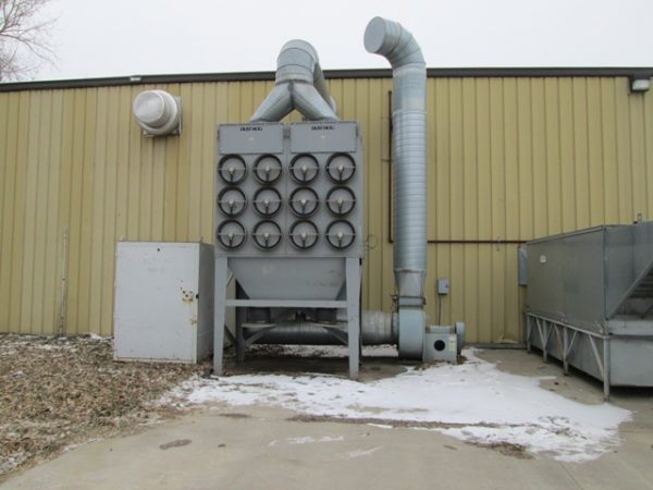 Sold ! Dust Hog SBD 24-3 (13,000 CFM) Used Dust Collector Cartridge Type-4514