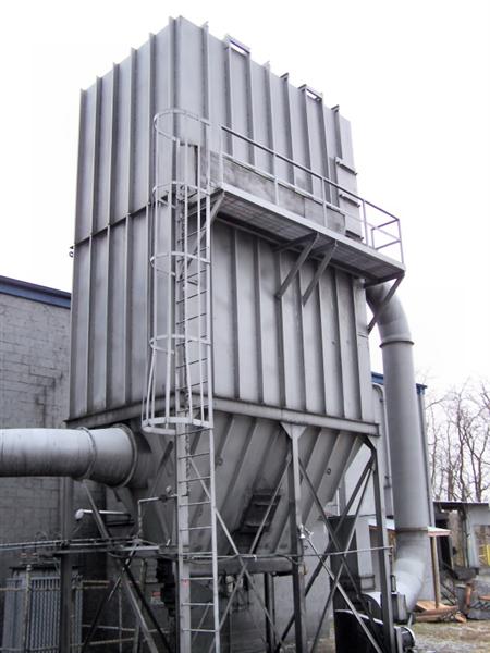SOLD! Staclean 204-01-A (12,500 CFM) Pulse Jet Baghouse Used Dust Collector-0