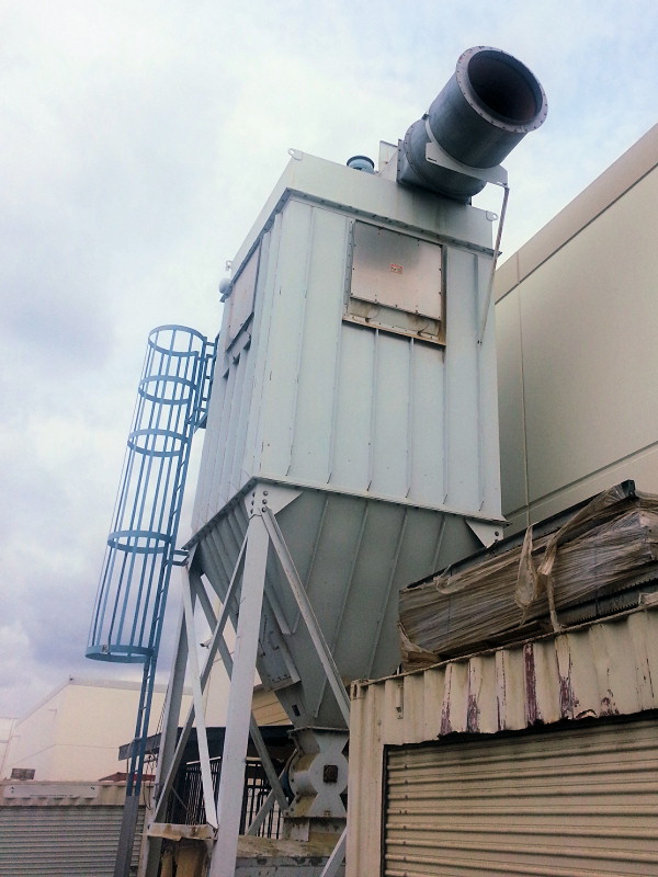 SOLD! LMC 144-FSD-8 (15,000 CFM) Pulse Jet Used Dust Collector-4722 SOLD! LMC 144-FSD-8 (15,000 CFM) Pulse Jet Used Dust Collector-4722