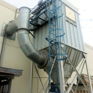 SOLD! LMC 144-FSD-8 (15,000 CFM) Pulse Jet Used Dust Collector-0