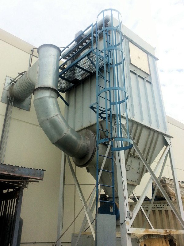 SOLD! LMC 144-FSD-8 (15,000 CFM) Pulse Jet Used Dust Collector-0