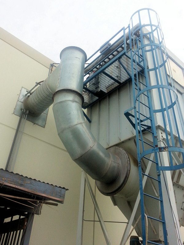 SOLD! LMC 144-FSD-8 (15,000 CFM) Pulse Jet Used Dust Collector-4723