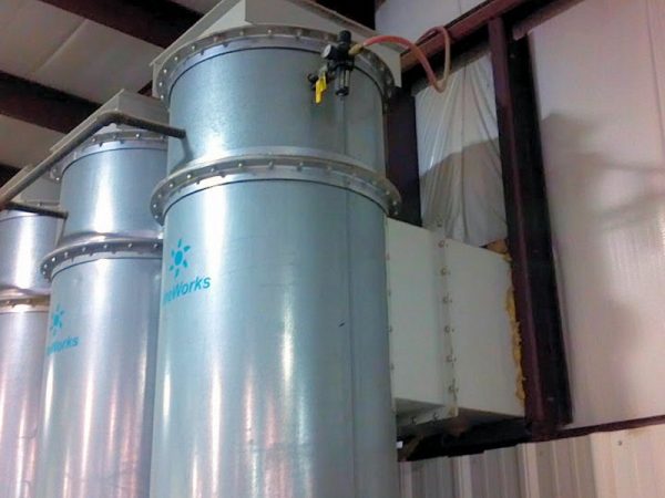 SOLD! Airworks FX-20-08CT (6,400 CFM) Used Cartridge Dust Collector-4768