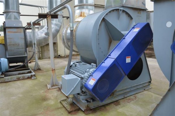 SOLD! Pneumafil 16.5 RAFII 600-10 (75,000 CFM) Reverse Air Baghouse Used Dust Collector-4737