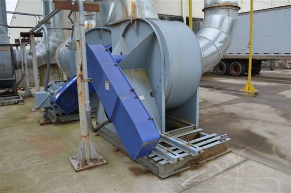 SOLD! Pneumafil 16.5 RAFII 600-10 (75,000 CFM) Reverse Air Baghouse Used Dust Collector-4732