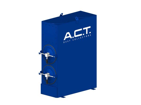 ACT 2-2 DD New (1,000 CFM) Cartridge Dust Collector