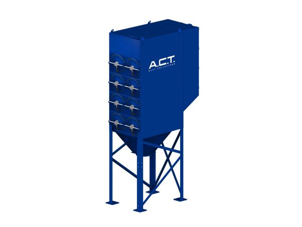 ACT 4-16 New (8,600 CFM) Cartridge Dust Collector-0