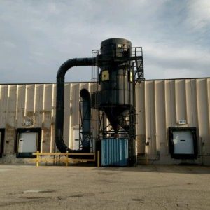 SOLD! Carter Day 376 RF 10 (28,000 CFM) Used Reverse Air Dust Collector-0