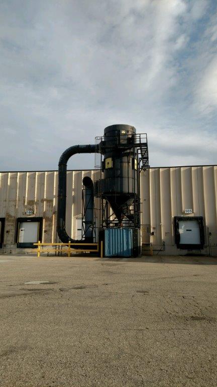 SOLD! Carter Day 376 RF 10 (28,000 CFM) Used Reverse Air Dust Collector-0 SOLD! Carter Day 376 RF 10 (28,000 CFM) Used Reverse Air Dust Collector-0