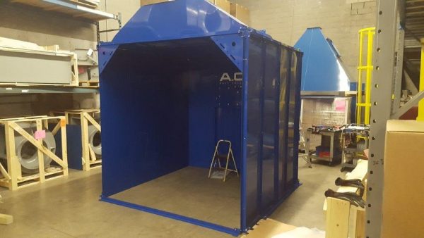 ACT ACTion Booth Enclosure 12'W x 8'H x 24'D New-5151