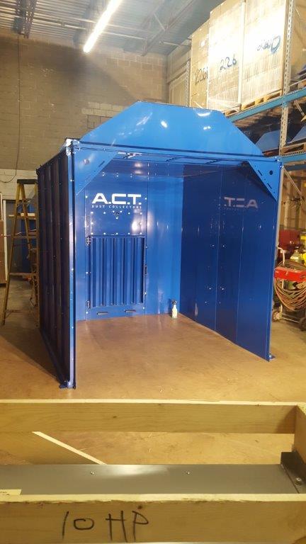 ACT ACTion Booth Enclosure 12'W x 8'H x 24'D New-0