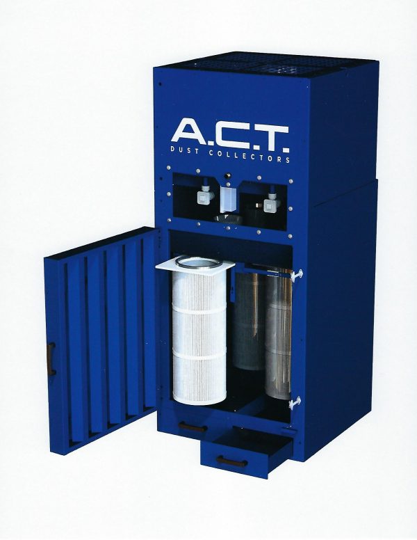 ACT ACTion Booth Power Module (5,400 CFM) New Cartridge Booth Dust Collector-0