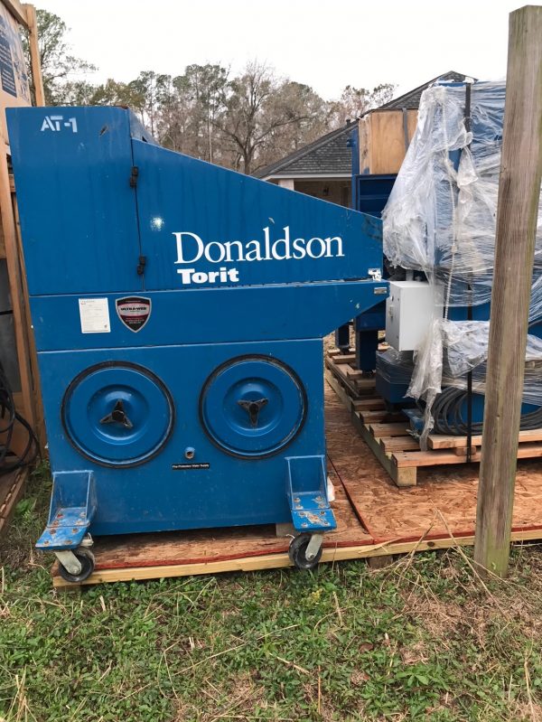 SOLD! Donaldson Torit DB-3000 (3,000 CFM) Used Downdraft Bench -0