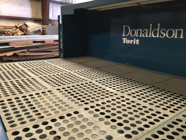 SOLD! Donaldson Torit DB-3000 (3,000 CFM) Used Downdraft Bench -5153