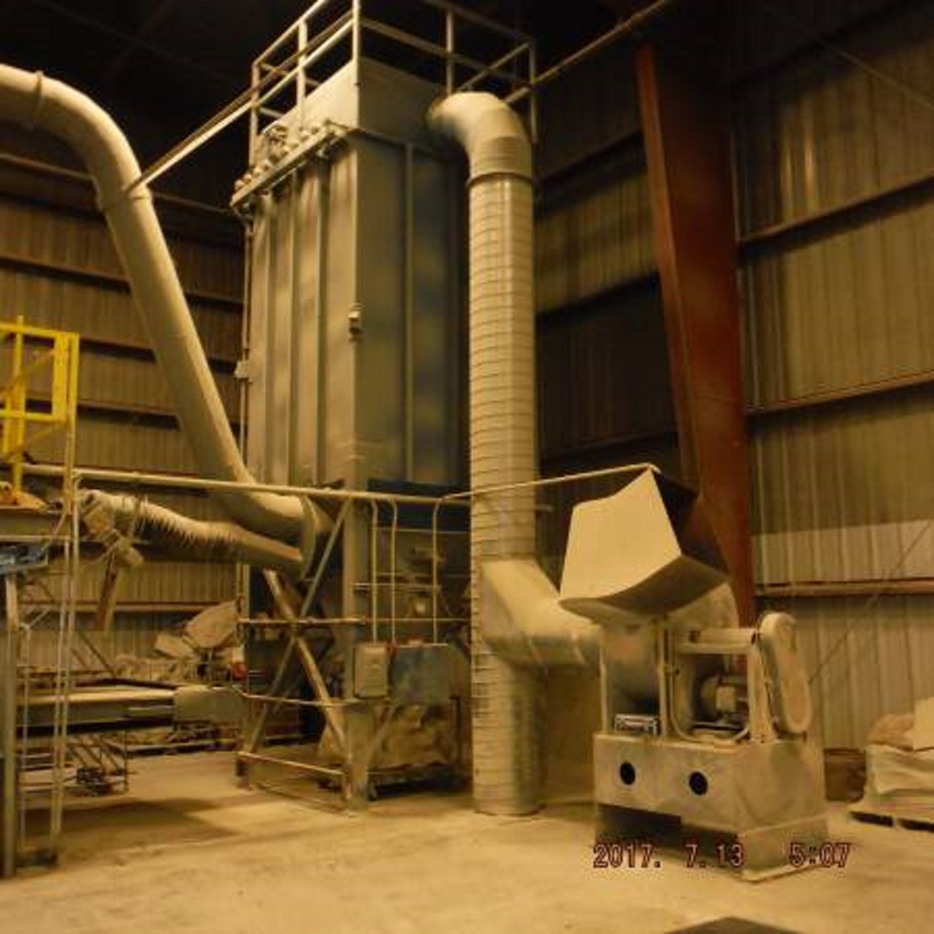 Sold! Filtertech 100-10 (8,000 CFM) Used Baghouse Dust Collector-0 Sold! Filtertech 100-10 (8,000 CFM) Used Baghouse Dust Collector-0