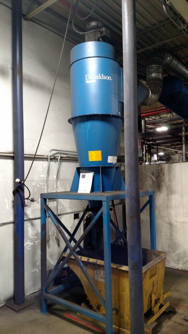 Donaldson Torit 30-15 (4,500 CFM) Used Cyclone Dust Collector-0