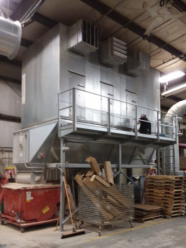 Dantherm Disa NFK-2000 (15,000 CFM) Used Baghouse Dust Collector-0